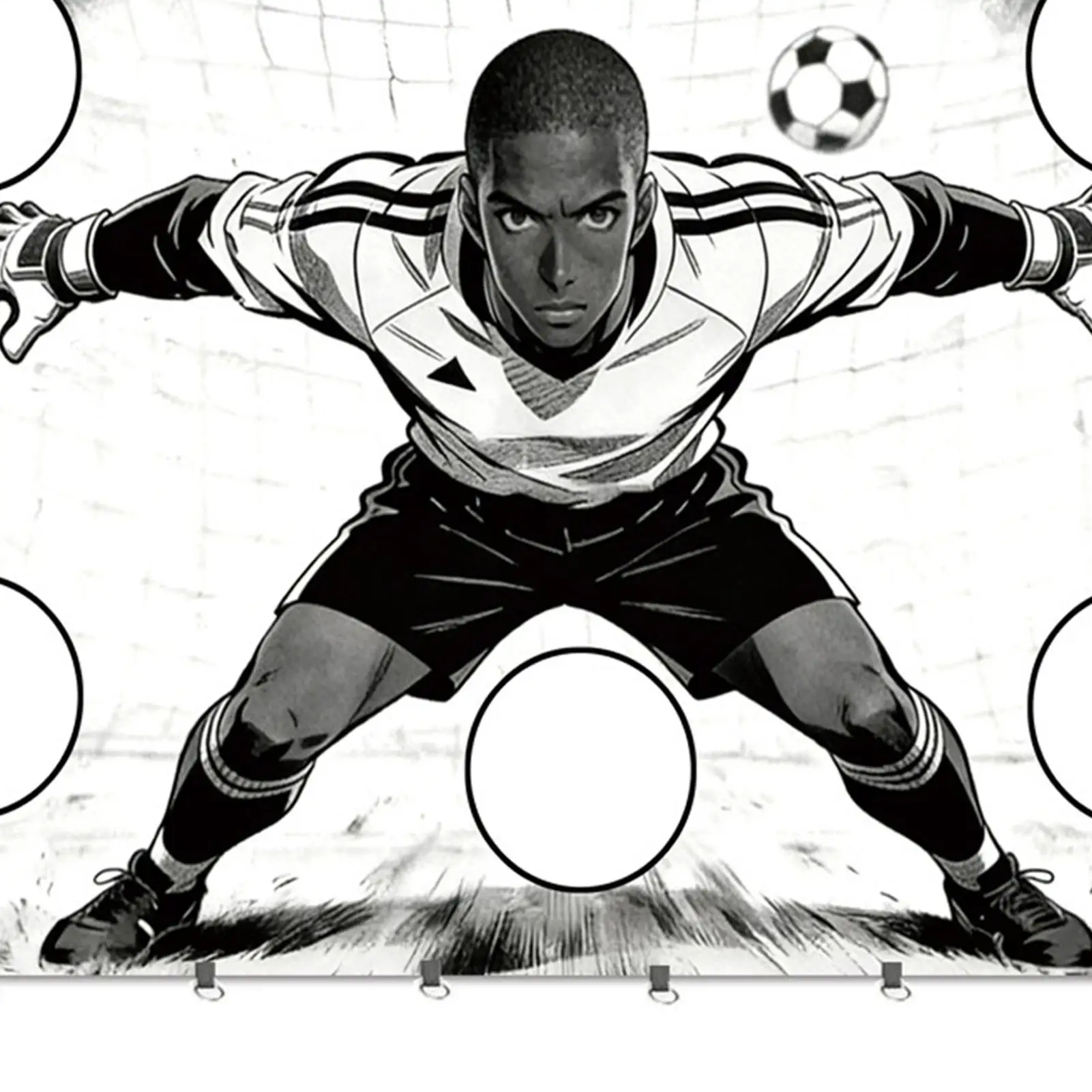 Football Training Equipment Portable Soccer Training Aid Football Target For Kids Teens Adults Women School Home Lawn Course