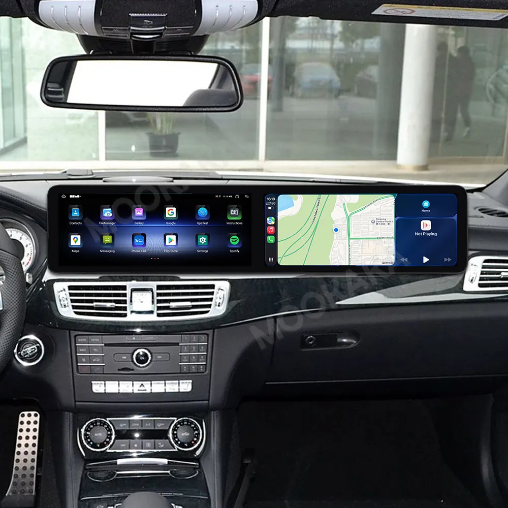 

24.6" Carplay Car Radio For Mercedes Benz GLS 2015-2017 Android Auto Stereo Multimedia Player GPS Navi Tape Recorder Head Unit