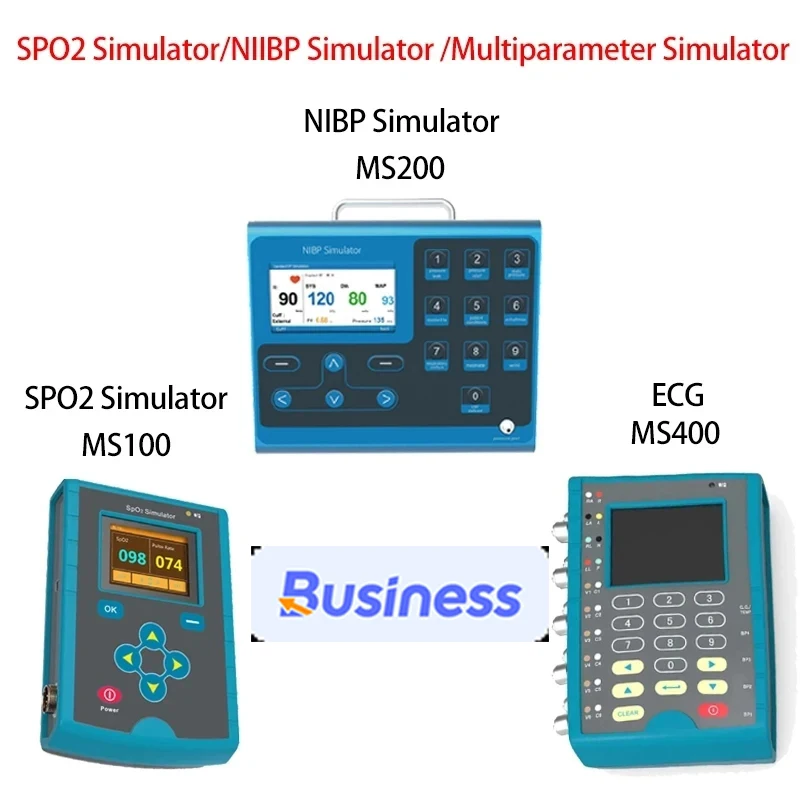 CONTEC MS100 MS200 MS400 SPO2 PR NIBP ECG IBP TEMP Simulator Biomedical Non-Invasive Simulation Simulate Machine