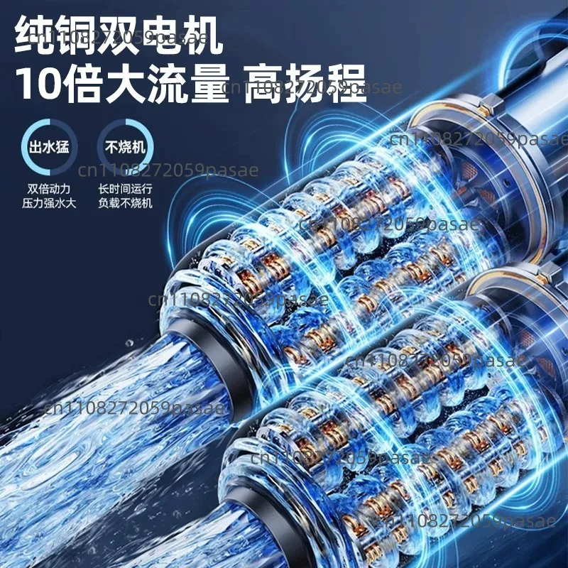 Rechargeable Irrigation Watering Machine Pump with Lithium Battery Compact Agricultural Water Pump