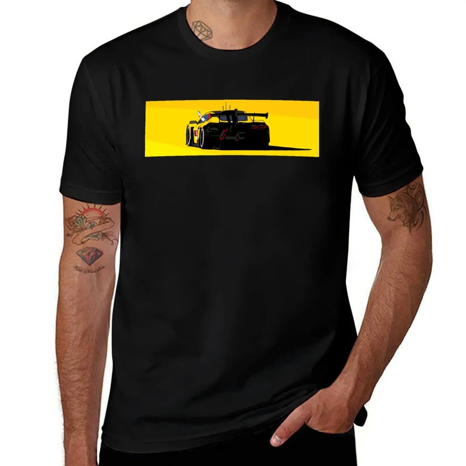 Tommy Milner: One Finger Salute T-Shirt Outdoor Sports Short Sleeve Top T-Shirt