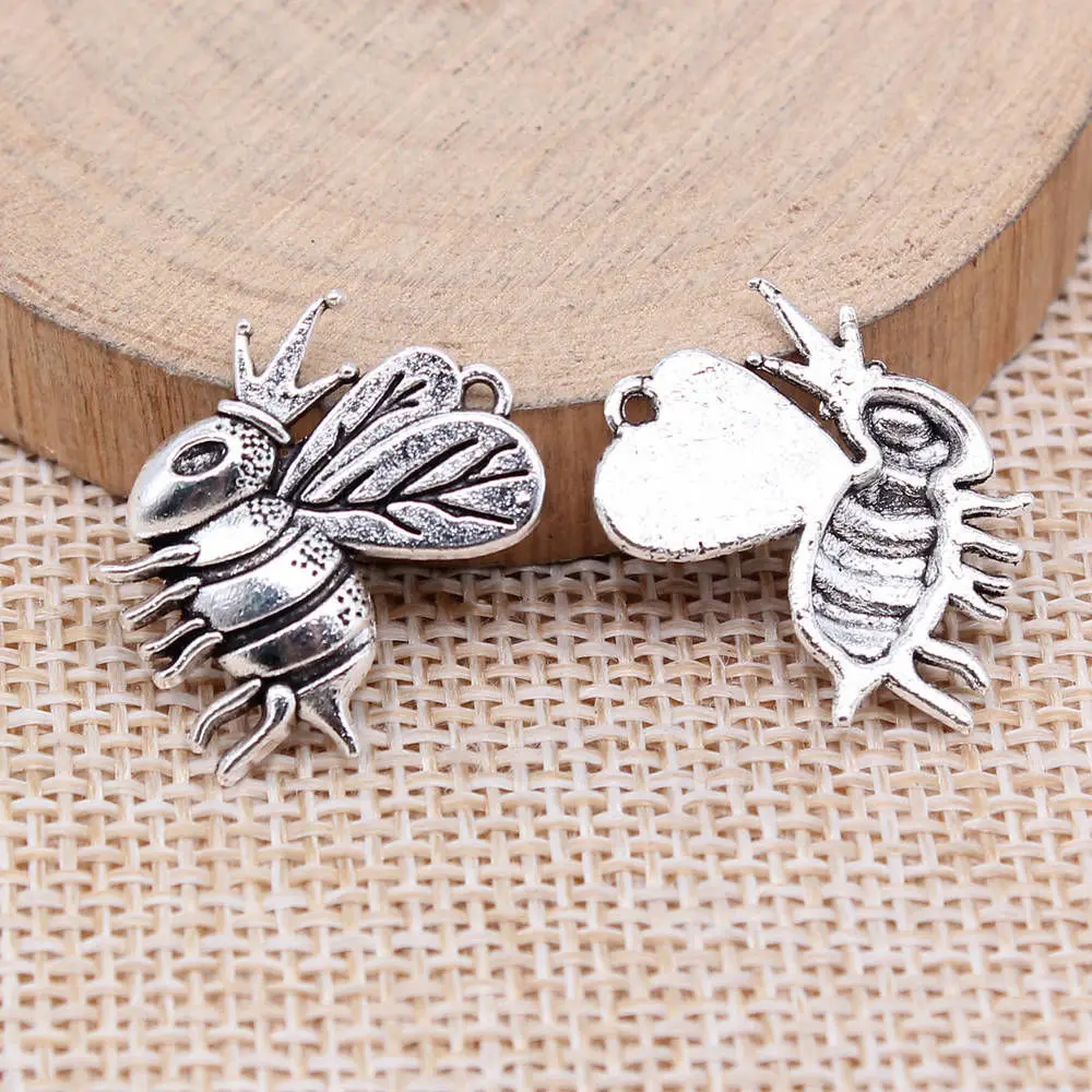 Nail Charms Bee Charms Jewelry And Accessories 20x19mm 10pcs