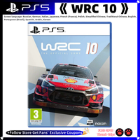 Sony Playstation5 PS5 NEW Game CD WRC 10 FIA World 100% Official Original Physical Game Card WRC 10 Playstation 5 PS5