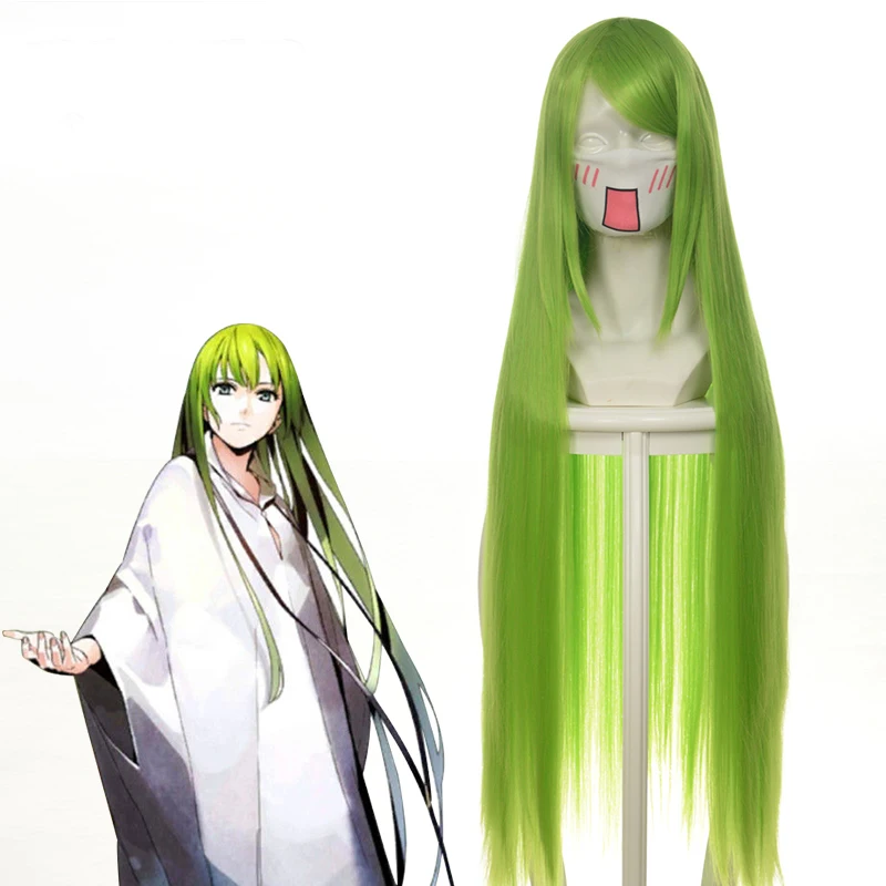 Fate/Grand Order Enkidu Costumes Halloween party plays a role headdress wig Enkidu Original special color cosplay wig +wig cap