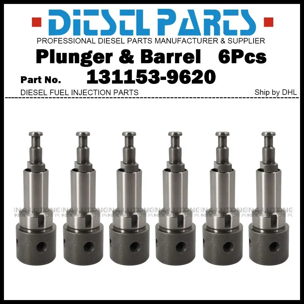 6Pcs/Lot Plunger A775 Plunger and Barrel 131153-9620 A775 for ISUZU / MITSUBISHI