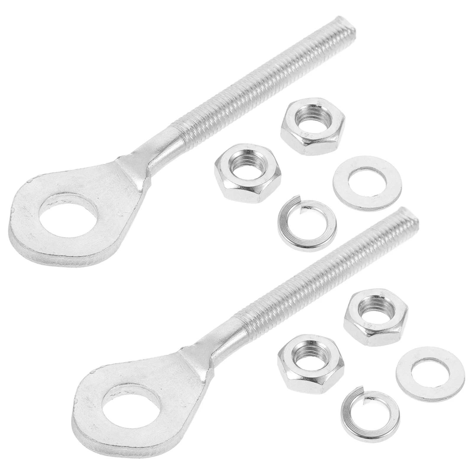 

2 Pcs 13mm M8 Universal Chain Adjuster Bolts for Motorcycle ATV Scooter Parts Metal Tensioners 150 250cc
