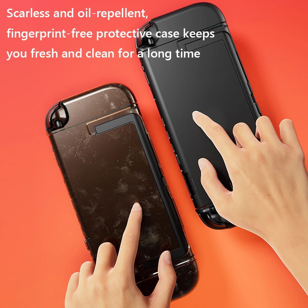 Nintendo Switch 2 用 PC ケース人間工学に基づいたハンドルグリップカバー耐衝撃保護シェルスタンド付き落下防止フルケース Switch2 用