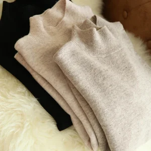 Kazak, arka plan önlükleri için kadın örme yüksek boyunlu kazaklar, süveter, ince, kazak, yumuşak, sıcak, moda, sonbahar, kış 6 Büyük satış-örgü uzun kollu-no. 6