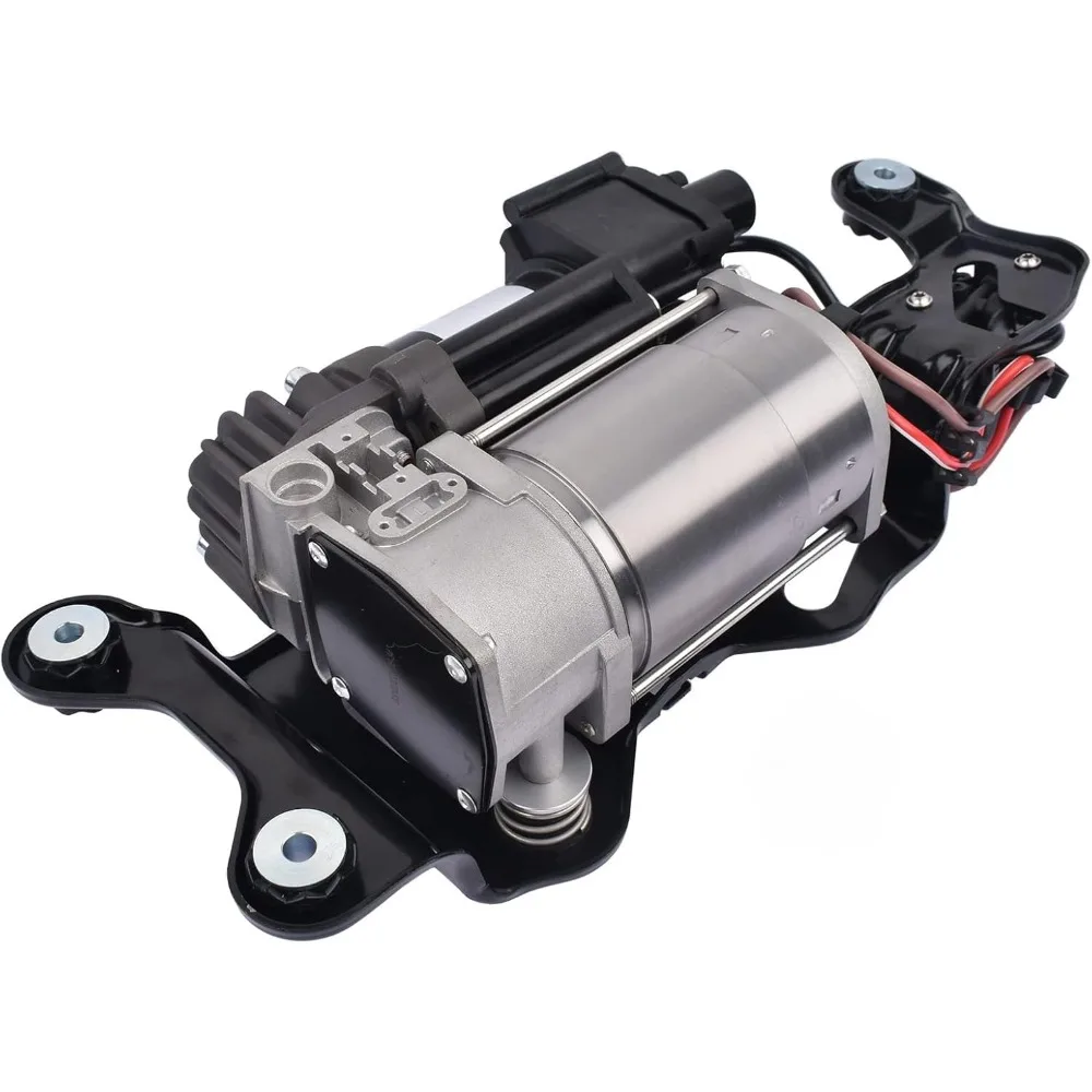 Air Suspension Compressor Pump with Bracket 37206875177 Replacement for BMW X5 F15 F85 X6 F16 F86 37206868998 37206850555