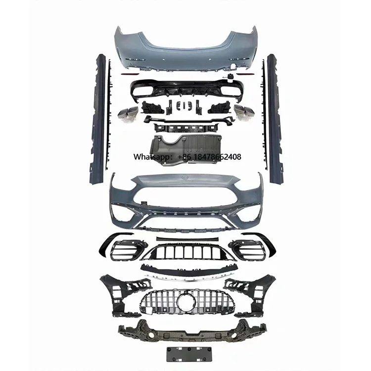 Hoe Selling  Bodykit Bumper Professional Grade C63 Body Kit for Class W206 2022-2025