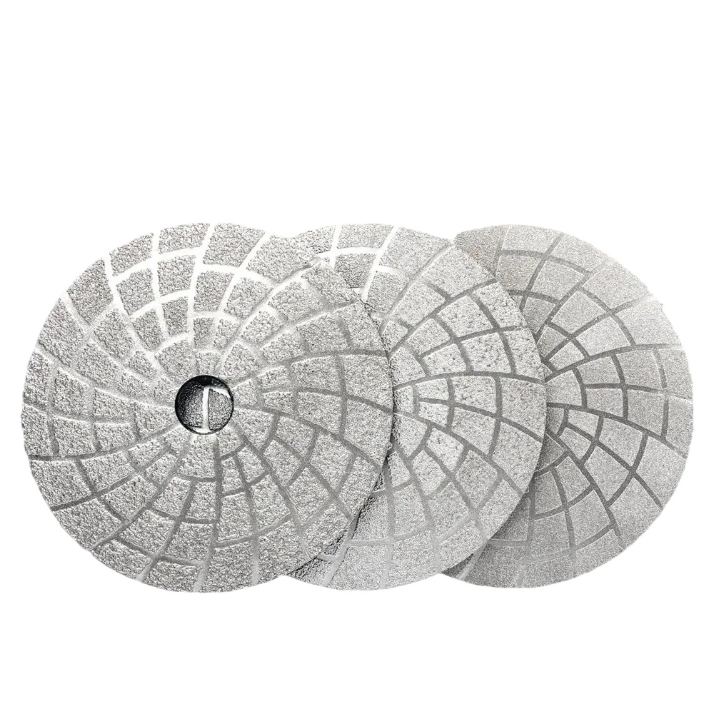 Brazed Lippage Pads para Honing e remoção Lippage em telha de mármore e concreto, 3 "4"