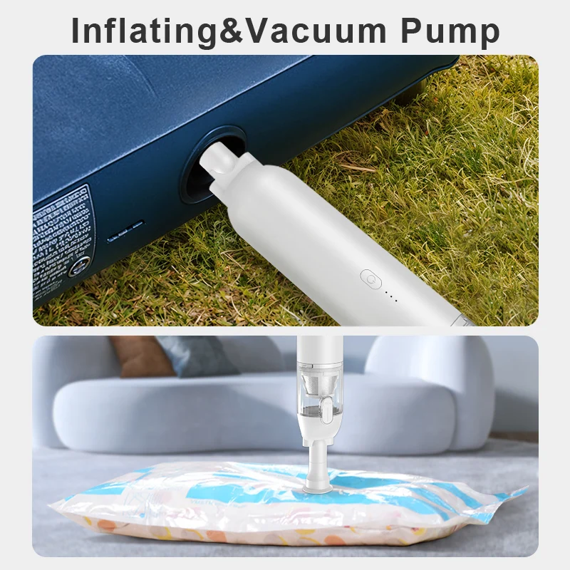 Lightweight Cordless Handheld Vacuum, Brushless Motor USB Mini Multi-function Cleaner