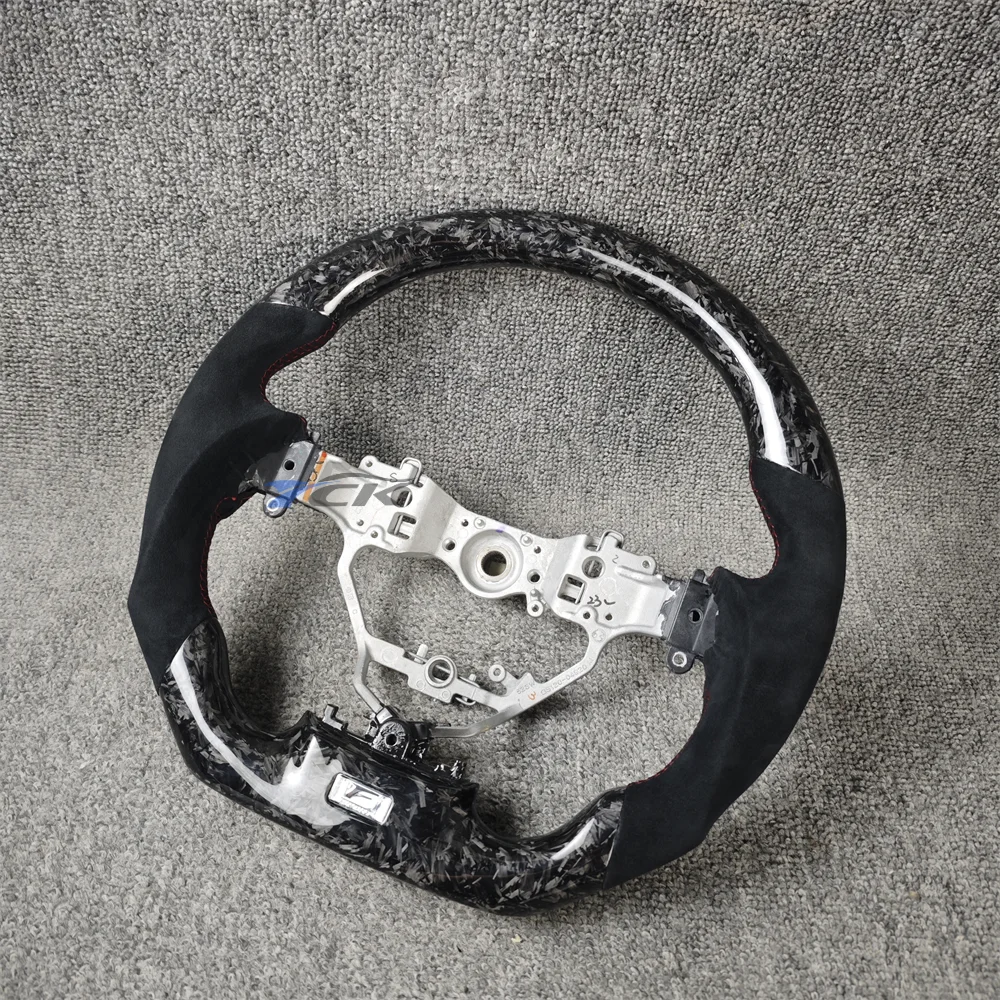 

For 2015 Lexus GS GS350 GS450h Custom Carbon Fiber Black Steering Wheel car accessories
