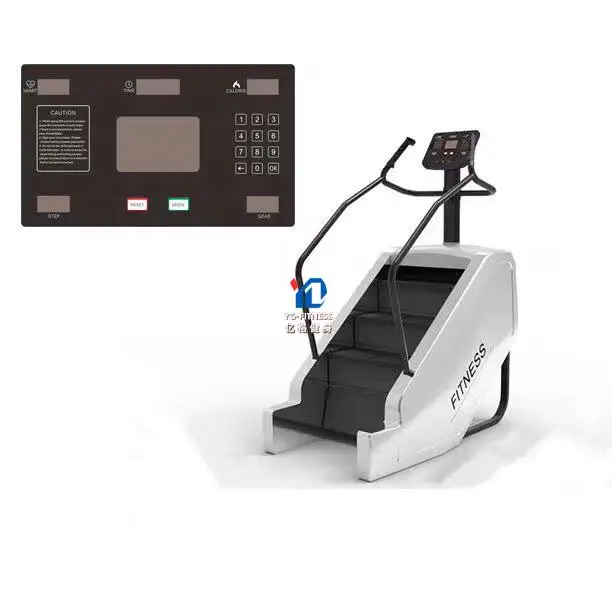 C003-1 Best Selling Stair Master(keyboard) Climber Machine Stair Climbing Machine Vertical Climber Step Climber