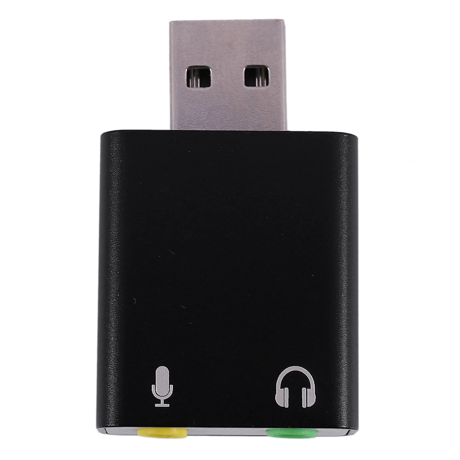 

New!!7.1-Channel Aluminum Alloy Usb Sound Card Computer External Sound Card Usb7.1 Sound Card Analog Sound Card