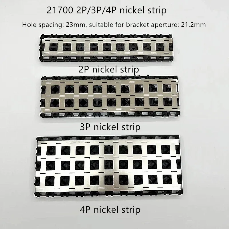 

21700 Battery Nickel Plated Steel Strip Battery 2/3/4 Parallel Ni belt For Integrated Holder Punching Spot Welding Piece