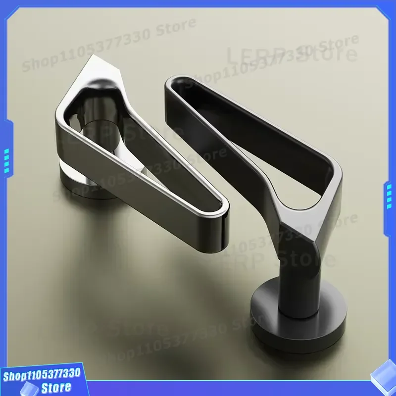Zinc Alloy Dummy Door Lock for Apartment Hotel Living Room Wooden Door Privacy Handle Designer Model Quality Manufacturing