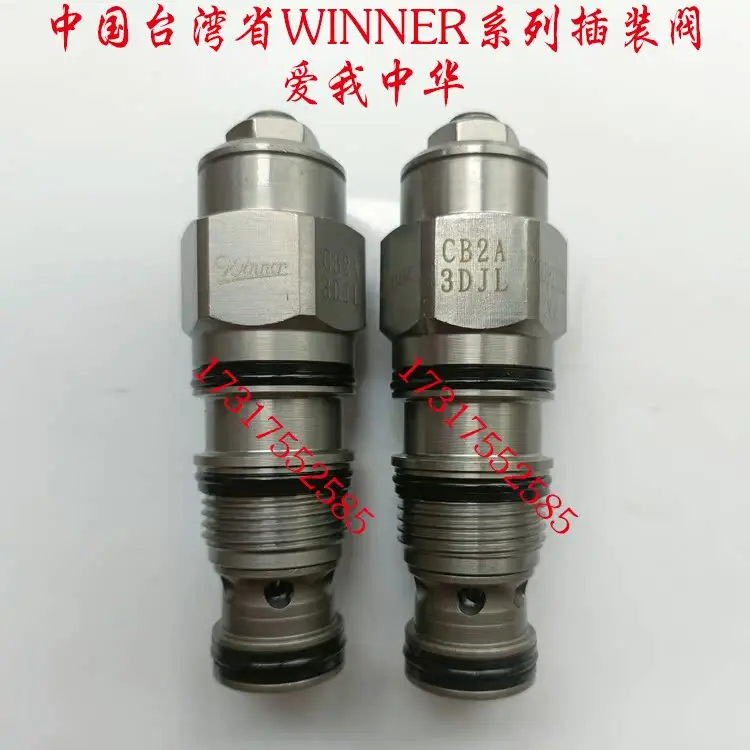 Taiwan Province of China WINNER Series Cartridge Valve CB2A2DJL 120L Counterbalance Valve, Balance Valve 120L