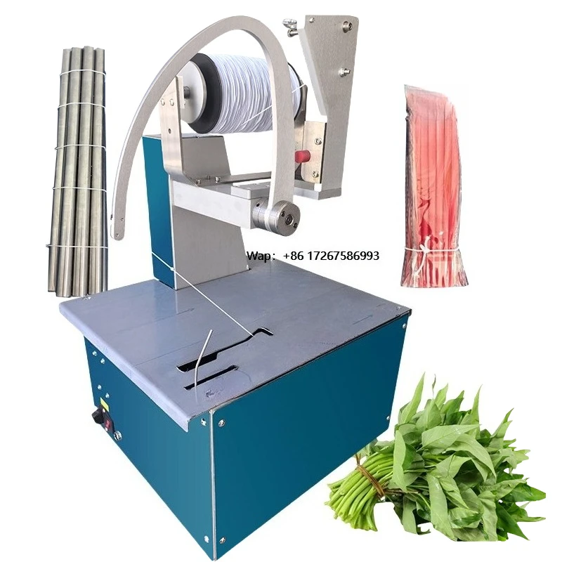 الصناعية المحمولة التلقائي أسلاك الفولاذ الخضار زهرة ملزمة آلة ربط الحبل #1