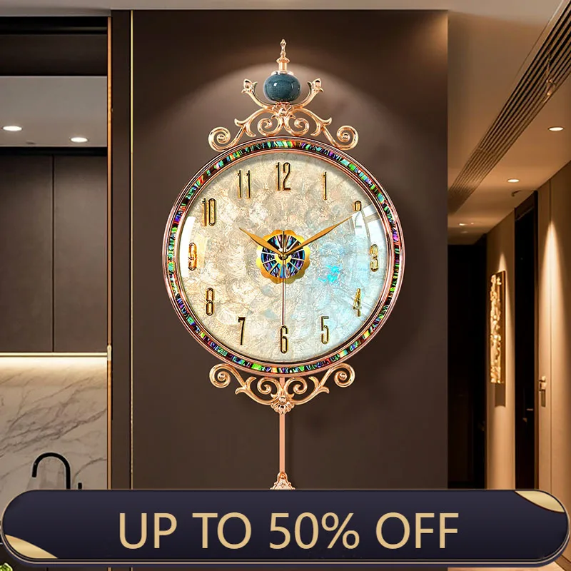 Minimalist Silent Nordic Clock Wall Alarm Vintage Living Room Modern Wall Watch Digital Quartz Horloge Murale Home Decoration