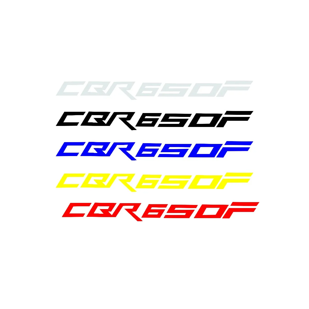 

A pair General Purpose Motorcycle Waterproof Reflective sticker Waterbird modification for HONDA CBR600F CBR650 F