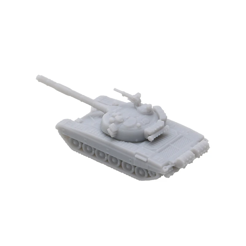 10PCS Length 4mm/15mm/30mm 1/2000 1/700 1/350 Scale Model Tank T-72B Main Battle Tanks for DIY Hobby Toys Display