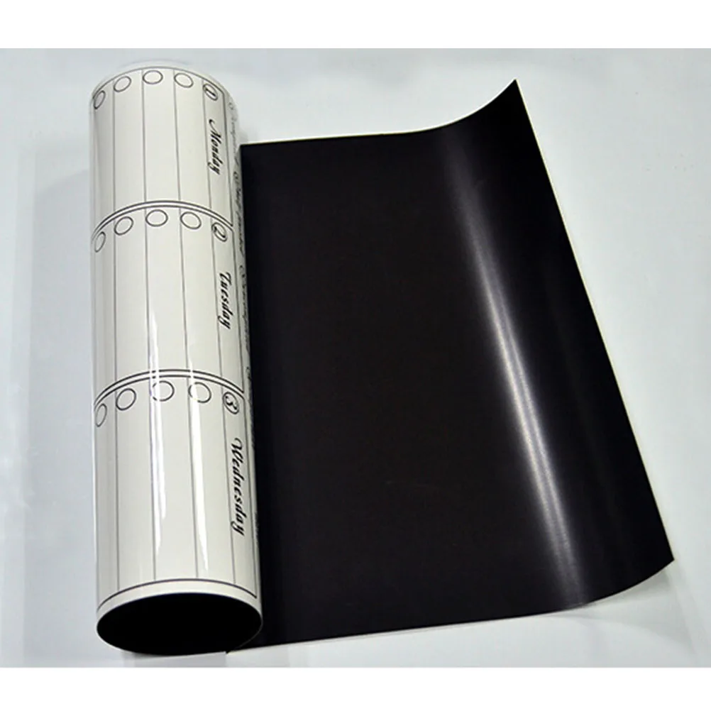 

Magnetic Weekly Planner Refrigerator Stickers Dry Erase Whiteboard 9 Compartments Organizer Removable to Do List Writable