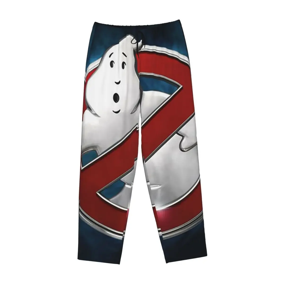 

Женские пижамные брюки с логотипом Ghostbusters, домашние штаны для сна с карманами