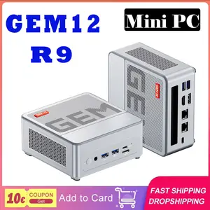 AOOSTAR GEM12 Mini PC AMD Ryzen 9 6900HX 8 Core Up to 4.9GHz 32GB DDR5 RAM 1TB PCle 4.0 SSD WiFi 6 Bluetooth 5.2 Windows 11 PRO AOOSTAR GEM12 Mini PC AMD Ryzen 9 6900HX 8 Core Up to 4.9GHz 32GB DDR5 RAM 1TB PCle 4.0 SSD WiFi 6 Bluetooth 5.2 Windows 11 PRO