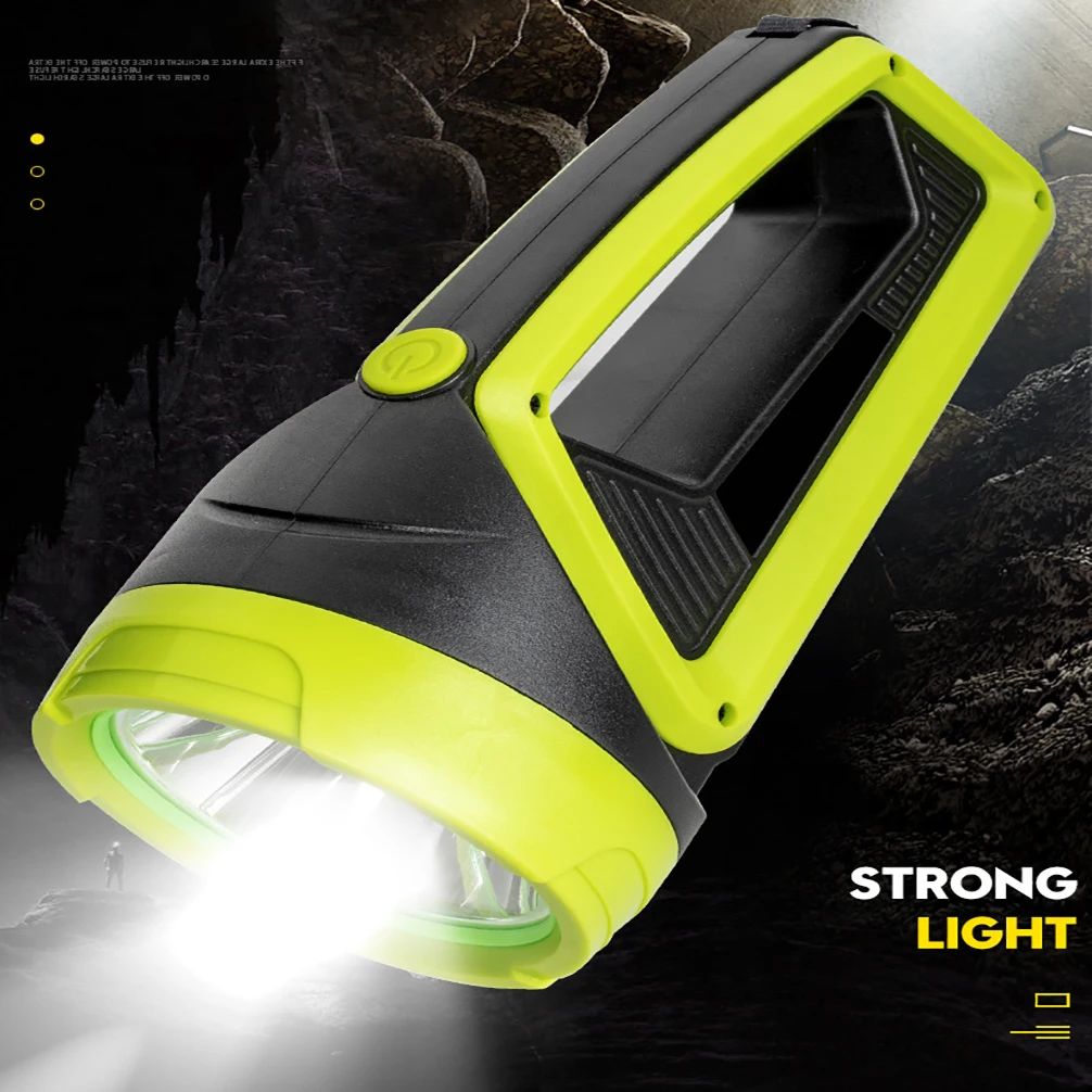 Powerful LED Flashlight Super Bright Portable COB Handlamp Waterproof Outdoor Camping Searchlight Rechargeable Handheld Torch