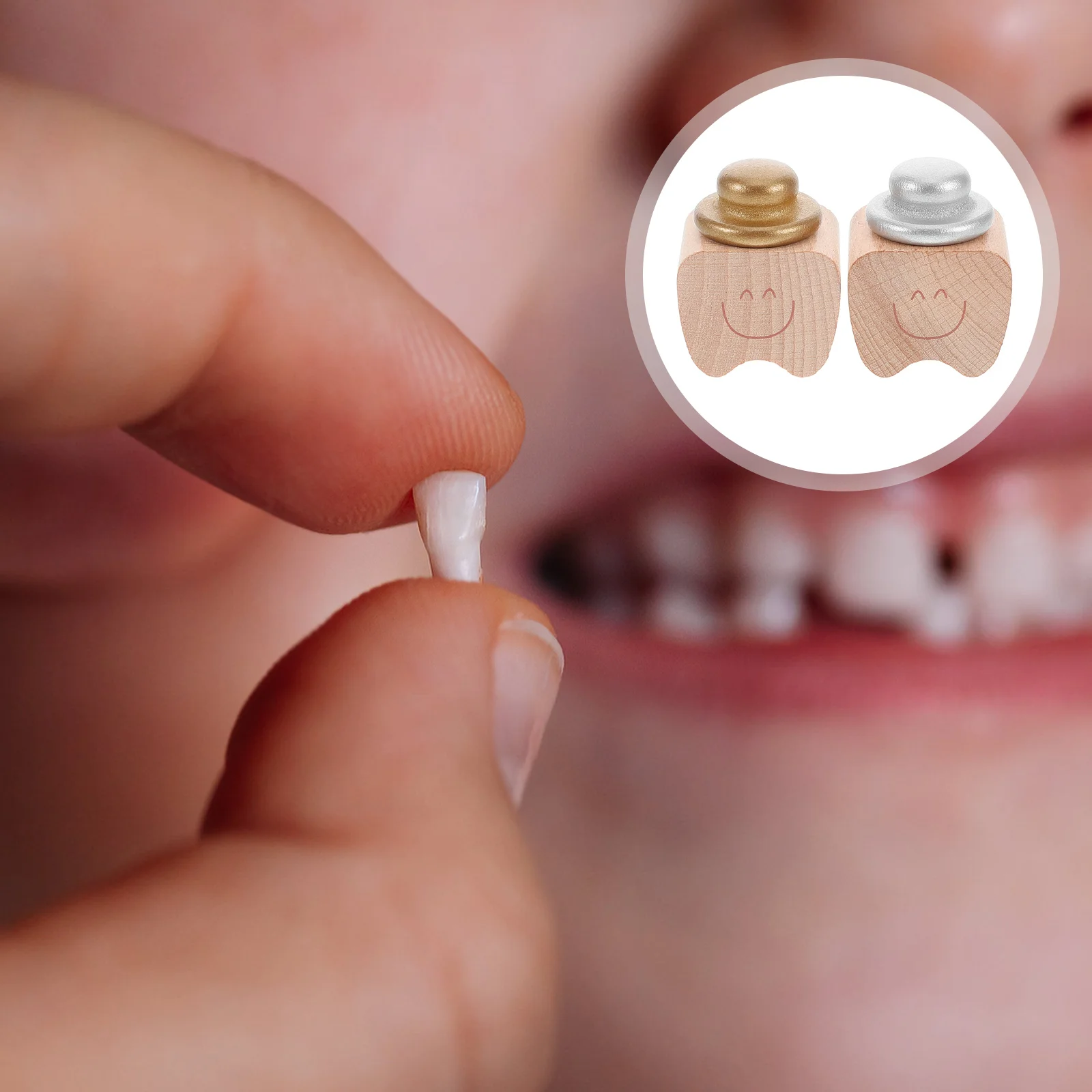 

2 Pcs Tooth Box Savers for s Teeth Lanugo Case Child Preservation Organizer Storage