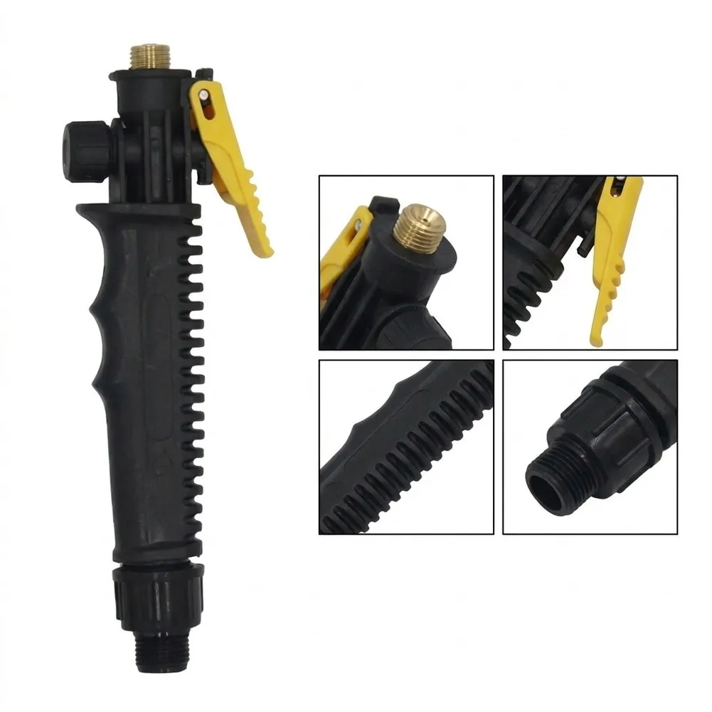 Thickened Short Handle Switch Unit for Electric Sprayers with Integrated Filter and Threaded 22mm Tail Connection