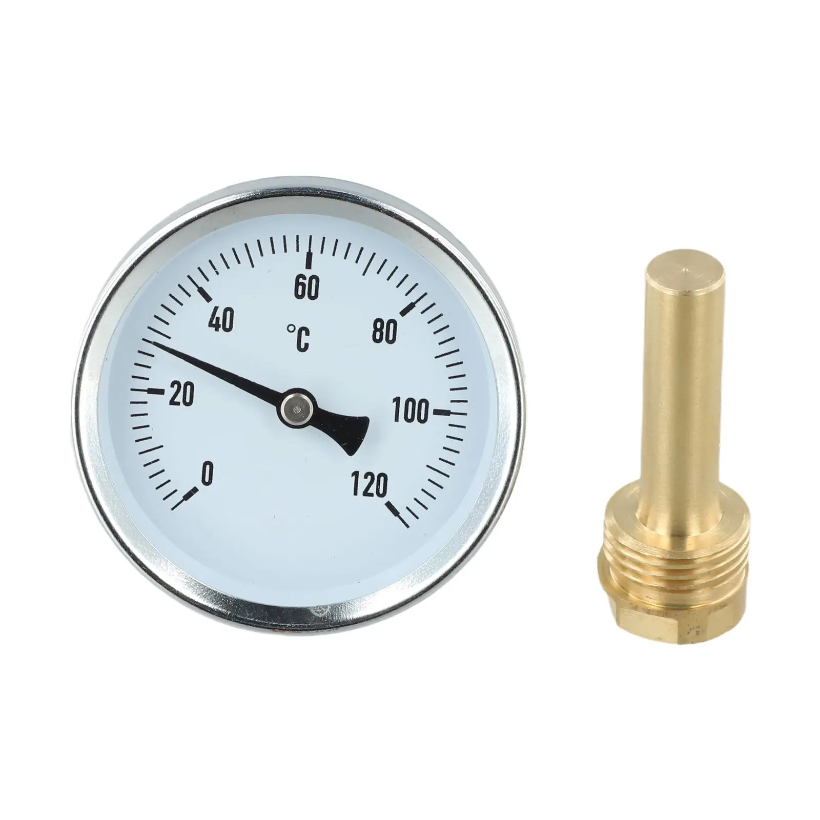 For Barbecues For Smokehouses Water Temperature Meter Outdoor Cooking Analog Thermometer For Barbecue Long Service Life
