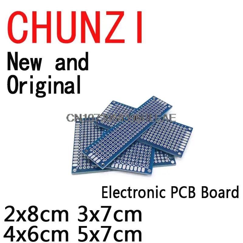 5PCS Electronic PCB Board Diy Universal Printed Circuit Board 5*7cm 4*6cm 3*7cm Blue PCB For Arduino 2x8cm 3x7cm 4x6cm 5x7cm