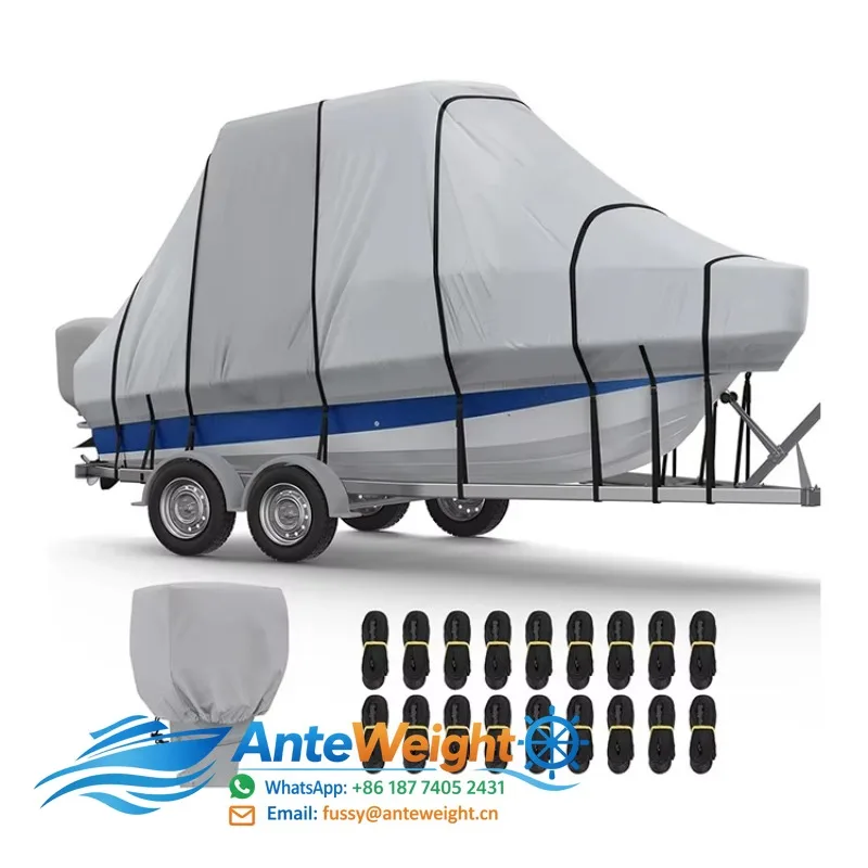 Oxford Fabric Boat Cover Accessories Waterproof Marine Grade Universal Boat Cover