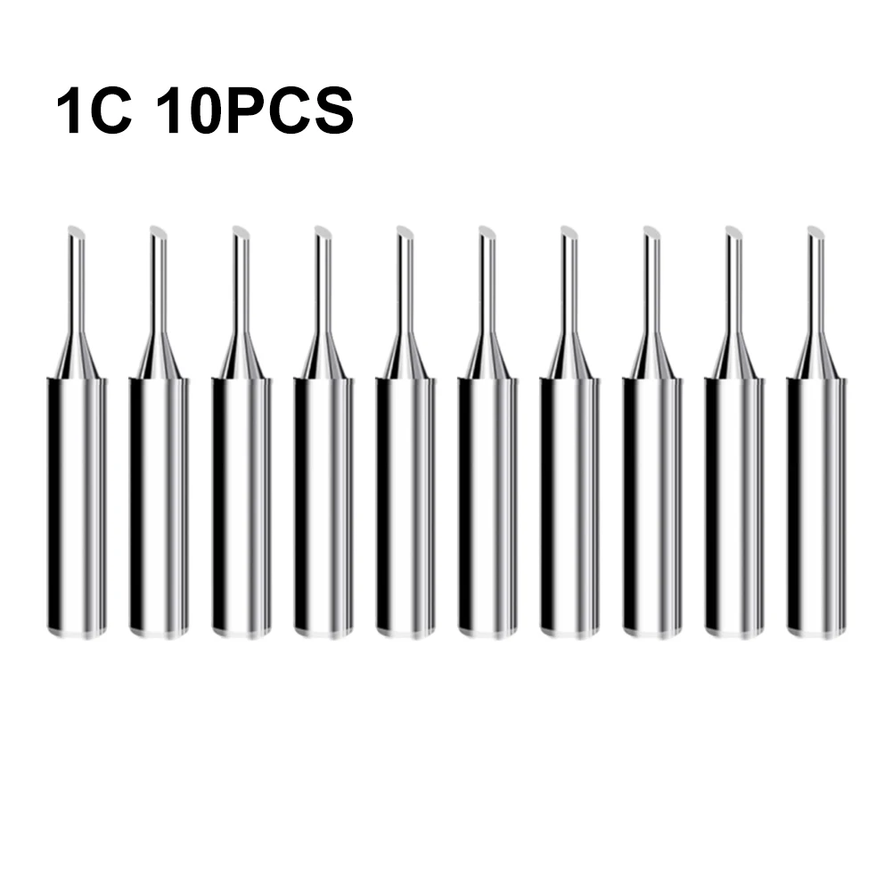 10 buah ujung besi solder untuk alat las kepala besi pemanas Internal, stasiun solder 936/937/938/969/852/858/952
