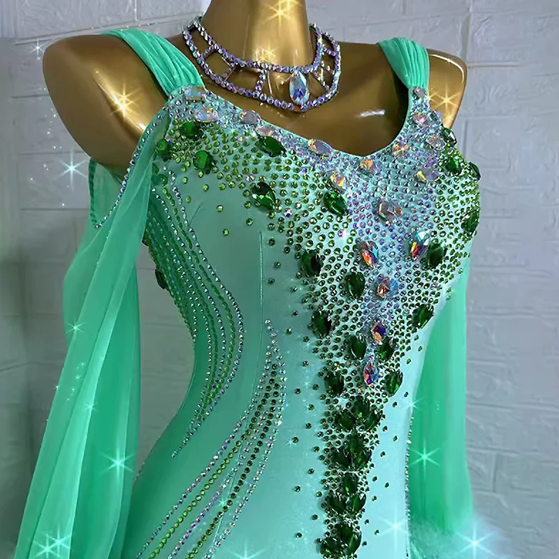 Ballroom Dance Competition Dresses Dance Costumes Waltz Dress For Dancing Clothes Dance Wear Dress Rumba Standard Ballroom Dress