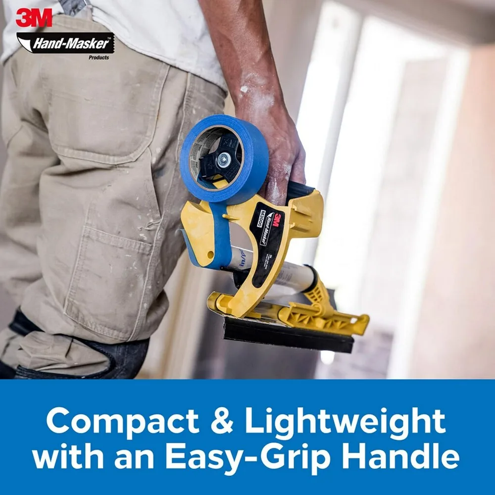 Klebeband- und Abdeckfolien-Spender-Set für den Oberflächenschutz vor Farbspritzer