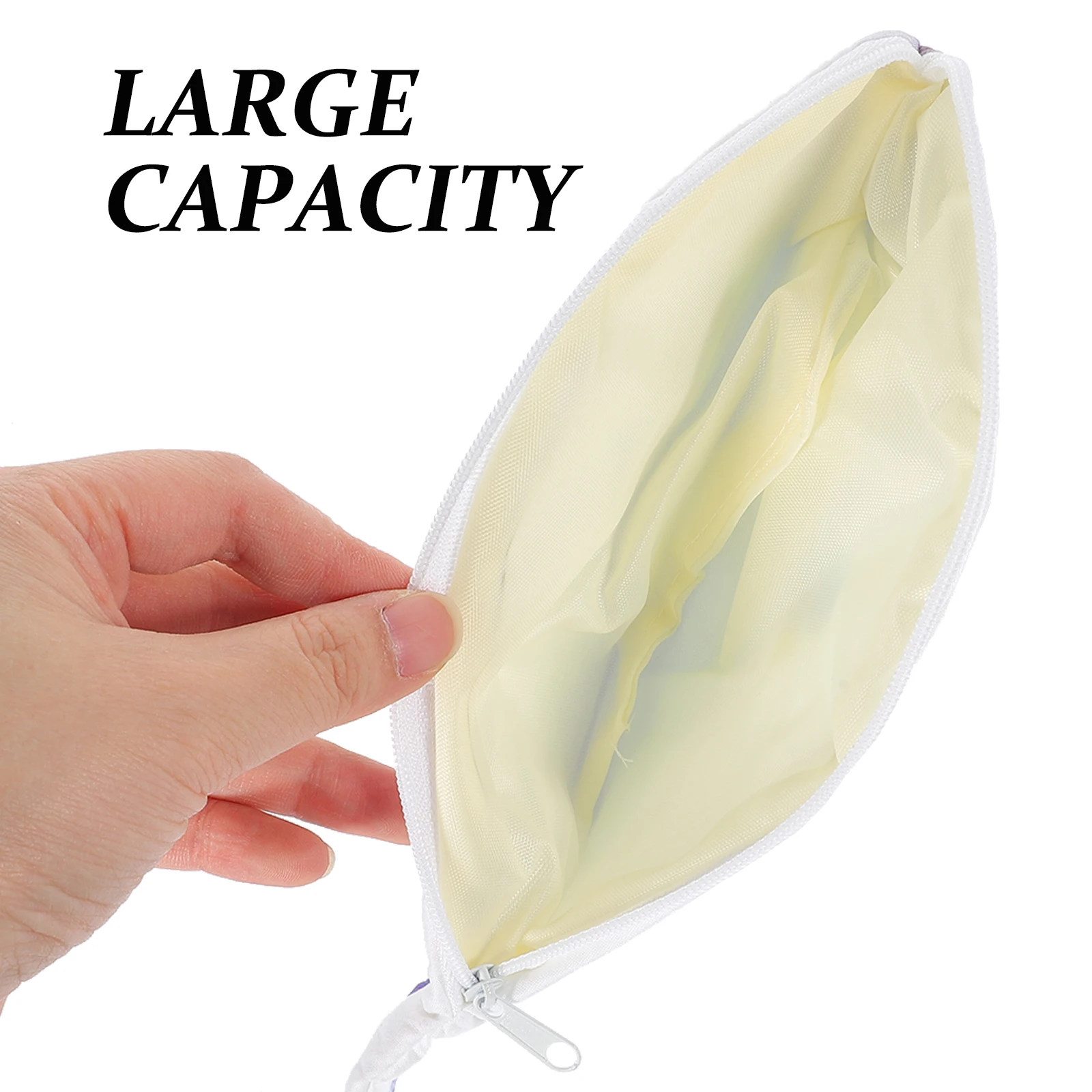

High Capacity Pen Bag Fish Shaped Pencil Case Large Size Cloth Material Zipper Stationery Holder For Students Travel