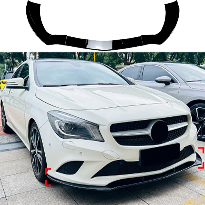 For Mercedes-Benz CLA-class C117 Late 2013-2015 Standard Version Front Bar Front Shovel Front Lip Exterior Modification