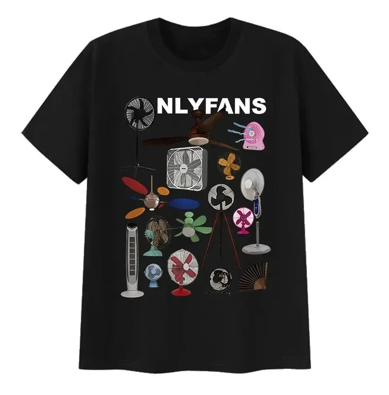 Nuova T-shirt 2026 per Fan di Fans3D, Maglietta Divertente Unisex a Maniche Corte con Collo Tondo, Stile Harajuku