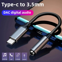 Type C to 3.5mm Wire Earphones Jack AUX USB C Cable Adapter for iPhone 15 Series Samsung Xiaomi USB C Headphone Audio Adapter