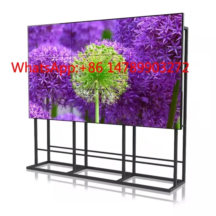

Multi Size Narrow Bezel 4K LCD Video Wall Trade Show Exhibition Splicing Display Screen