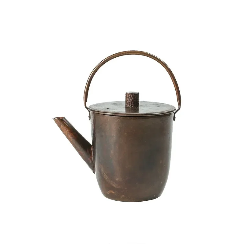 

Pure handmade retro copper pot kettle pure red copper household teapot creative kettle household maker