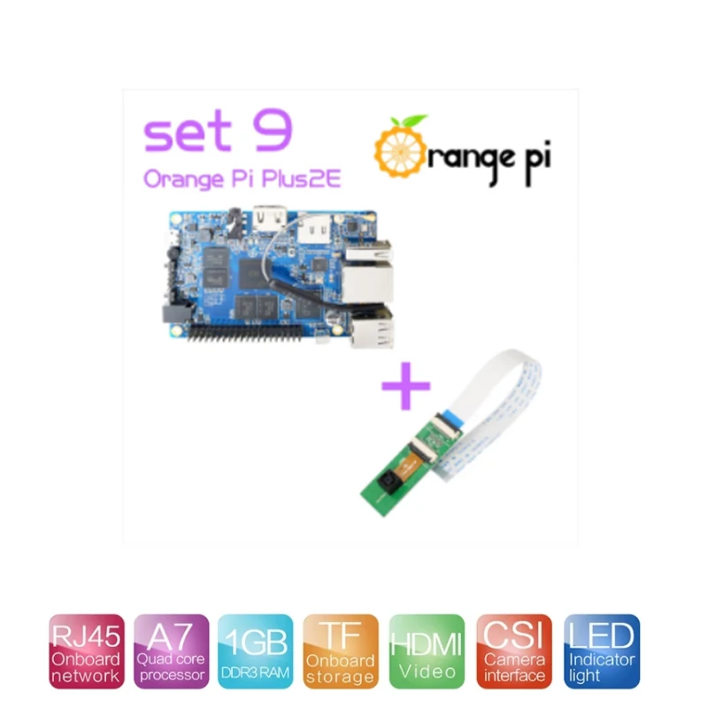 Orange Pi Plus 2e and 2MP camare with wide angle lens not for raspberry pi 2