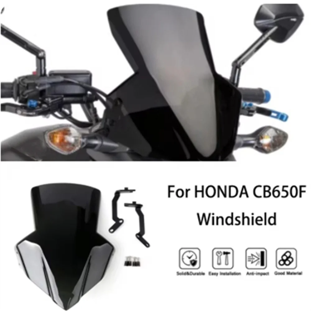 

MTKRACING for HONDA CB650F 2014-2017 Motorcycle Accessories Screen Windshield Fairing Windscreen