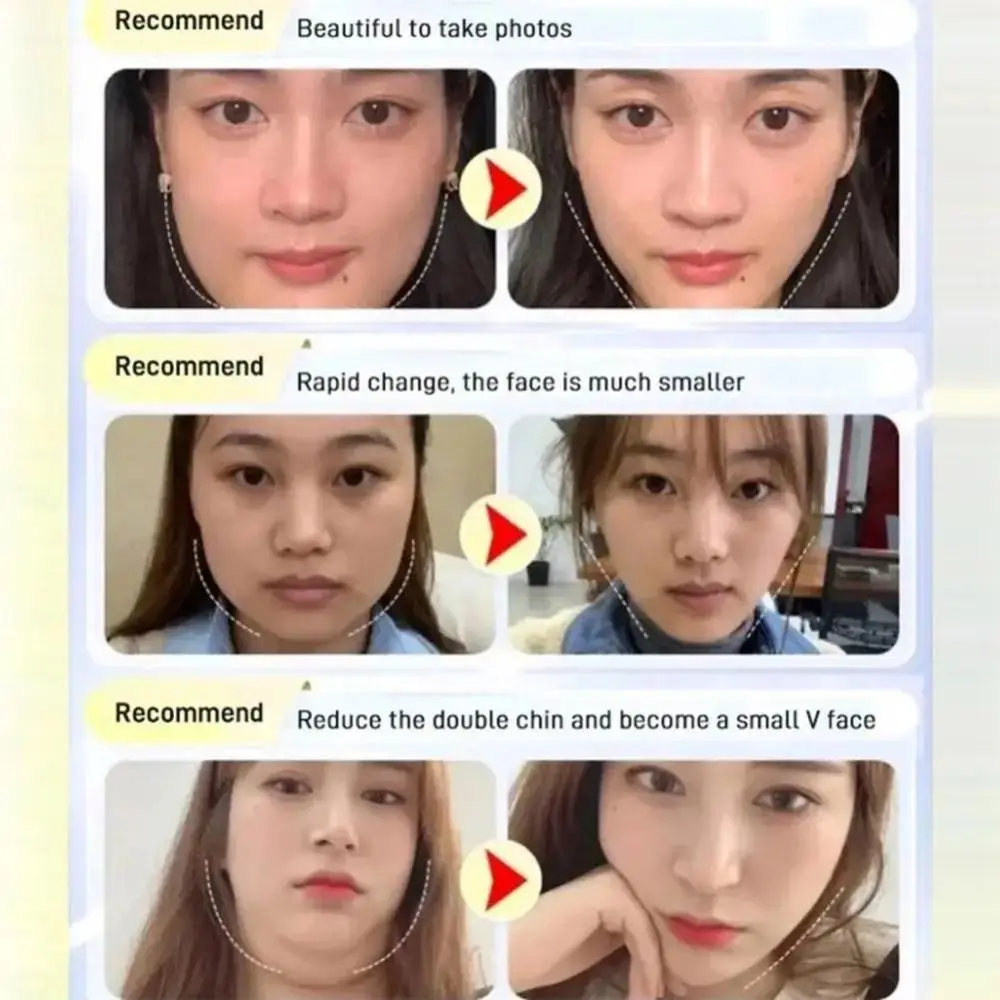 ปรับเข็มขัด Chin Cheek Slimming BANDAGE ต่อต้านริ้วรอย Reusable V Shaper Skin Care เครื่องมือ Facial Slimming Face Lifting STRAP