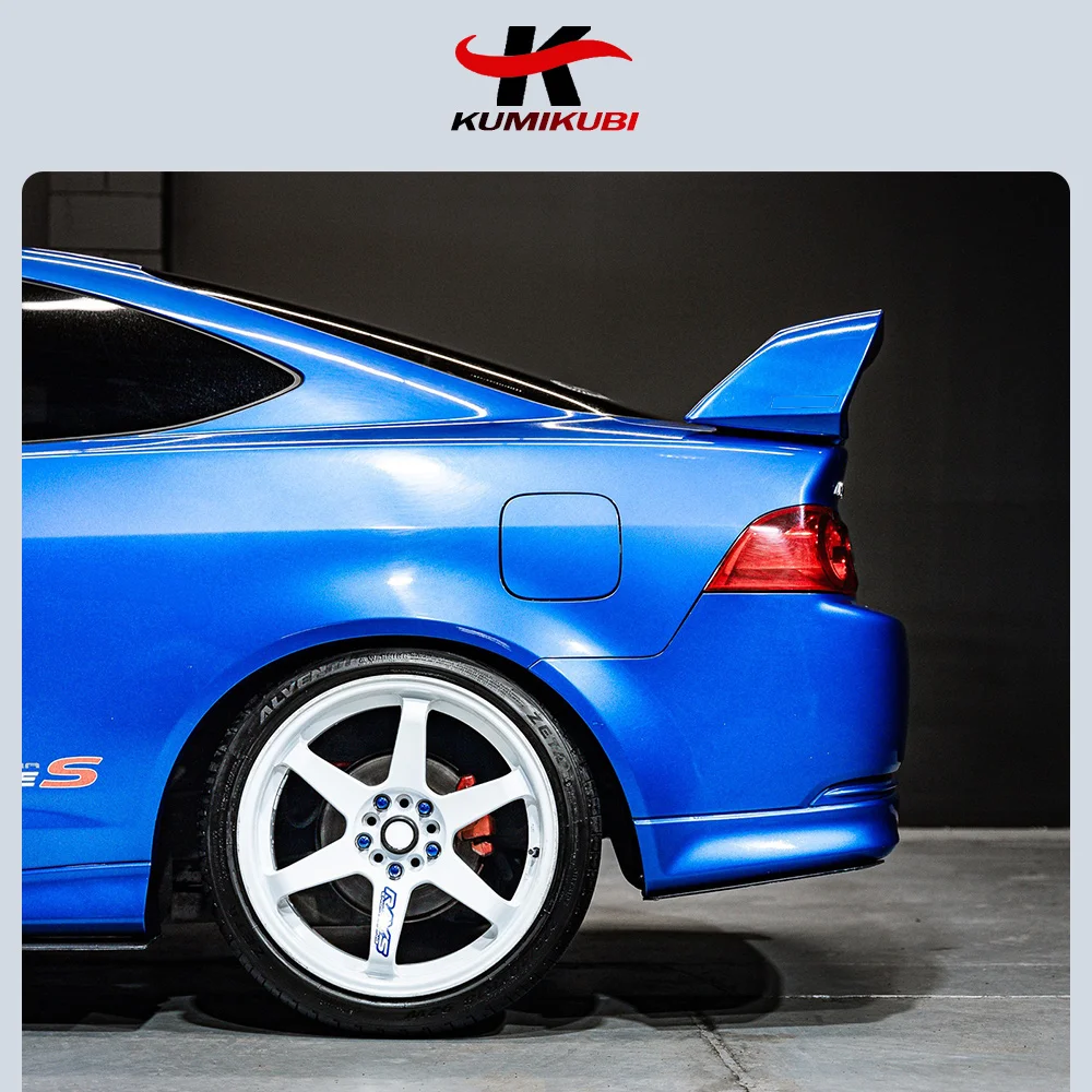 For Honda INTEGRA ACURA RSX DC5 2002-2006 ABS FD2 Spoiler Three Parts Acura Car Trunk Boot Cover Rear Wing 2003 2004 2005