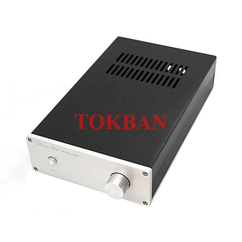 Tokban Audio 1907 194*70*311mm Aluminum Power Amplifier Chassis Enclosure DIy HIFI Preamplifier Headphone Amplifier Case Shell