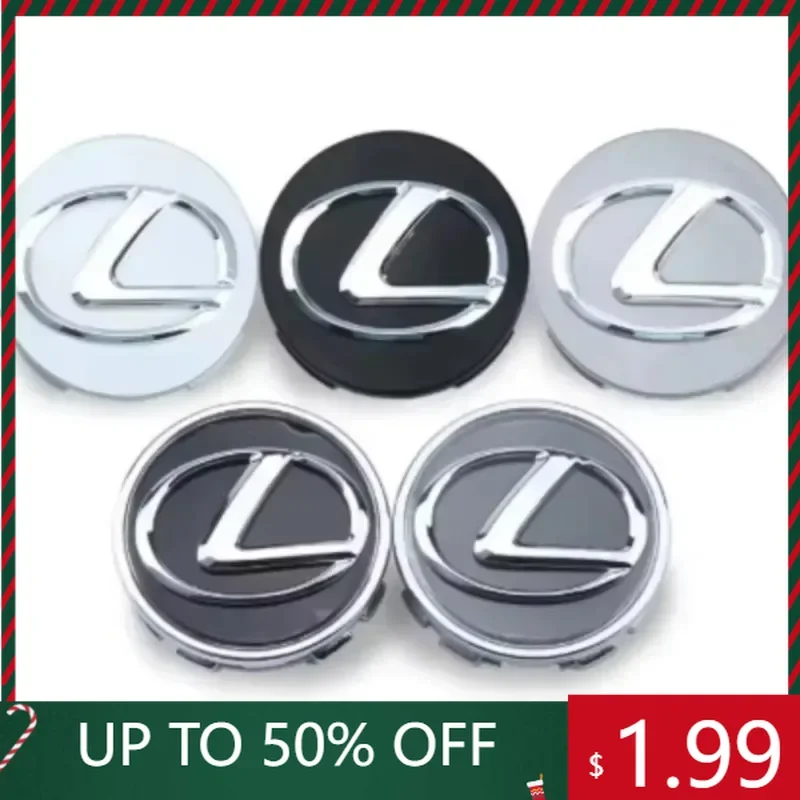 

Car Stickers 4Pcs 62MM Car Styling Wheel Center Cap Hub Replaced Covers For Lexus ES300 RX330 RX300 GS300 IS250 IS200 CT200h IS3
